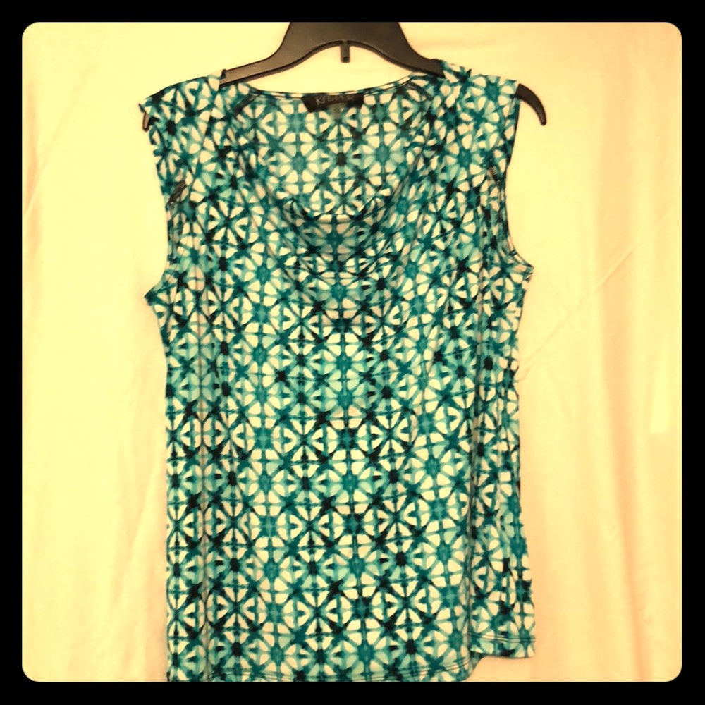 Sleeveless cowl neck top Kasper